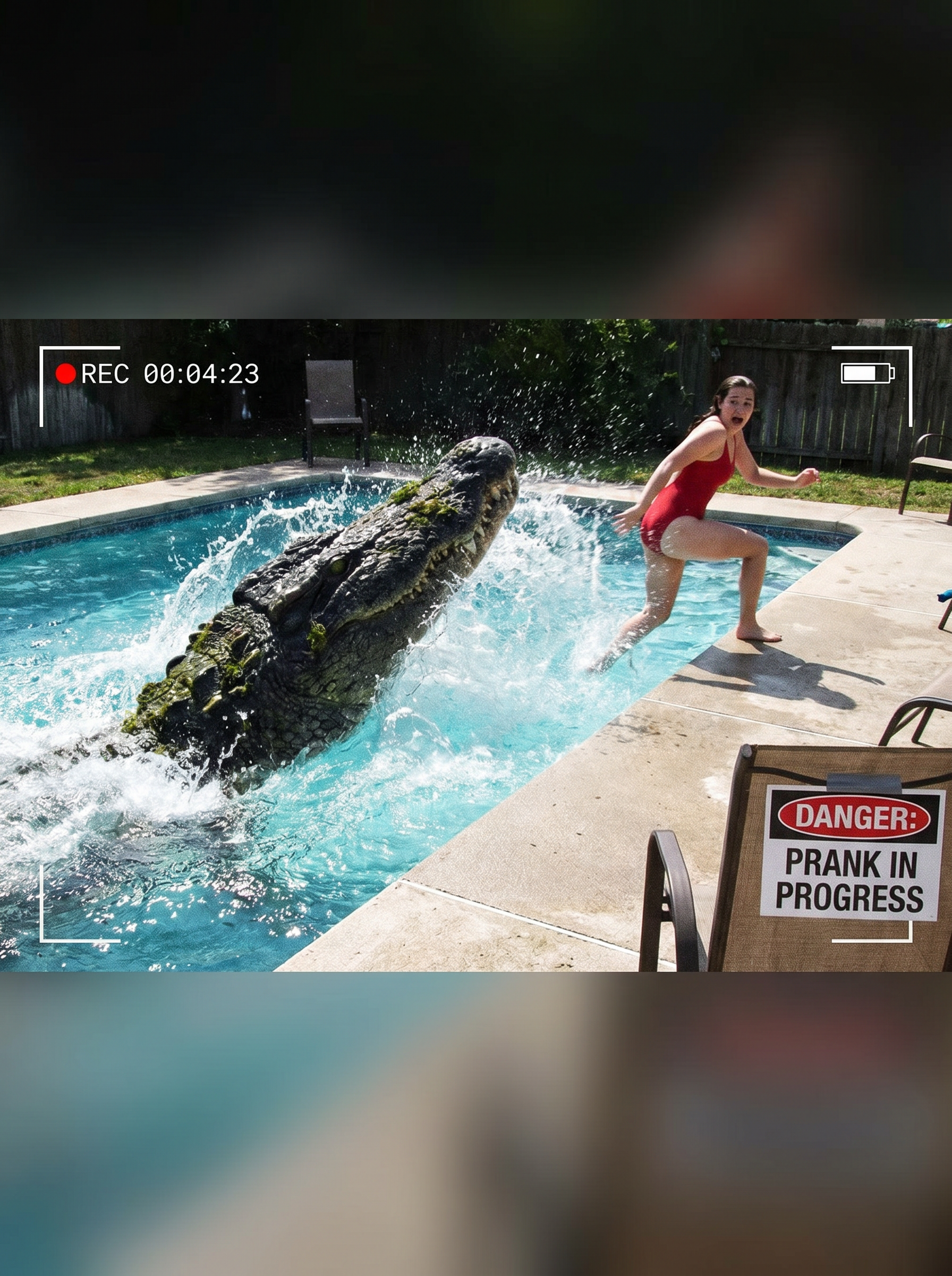 Crocodile Scare